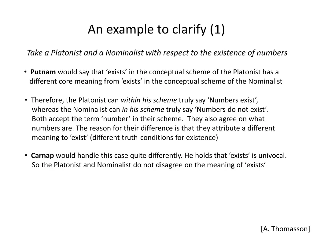 an example to clarify 1