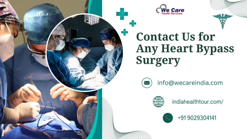 contact us for any heart bypass surgery