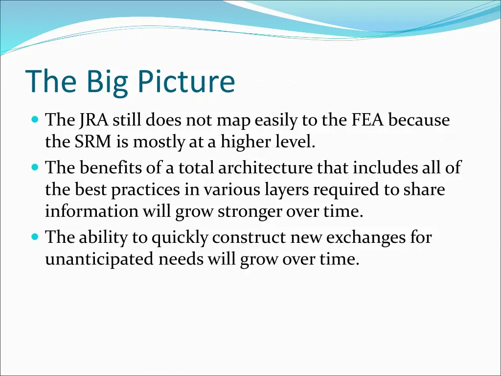 the big picture