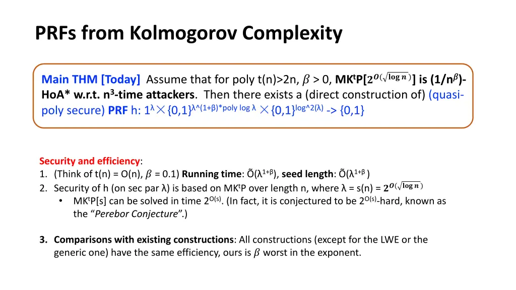 prfs from kolmogorov complexity 3