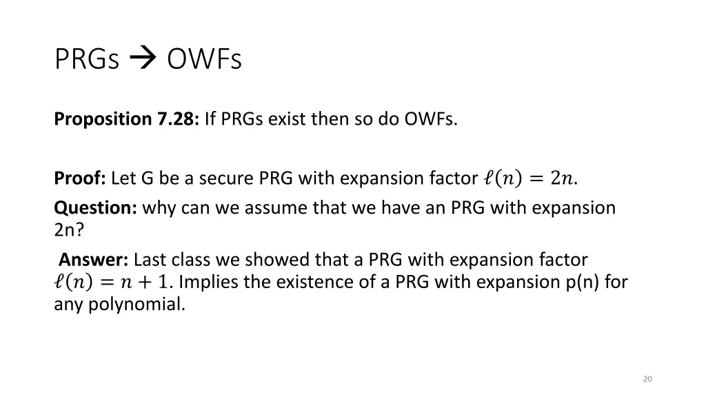 prgs owfs