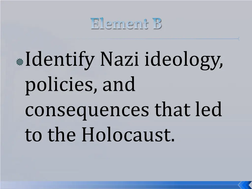 identify nazi ideology policies and consequences