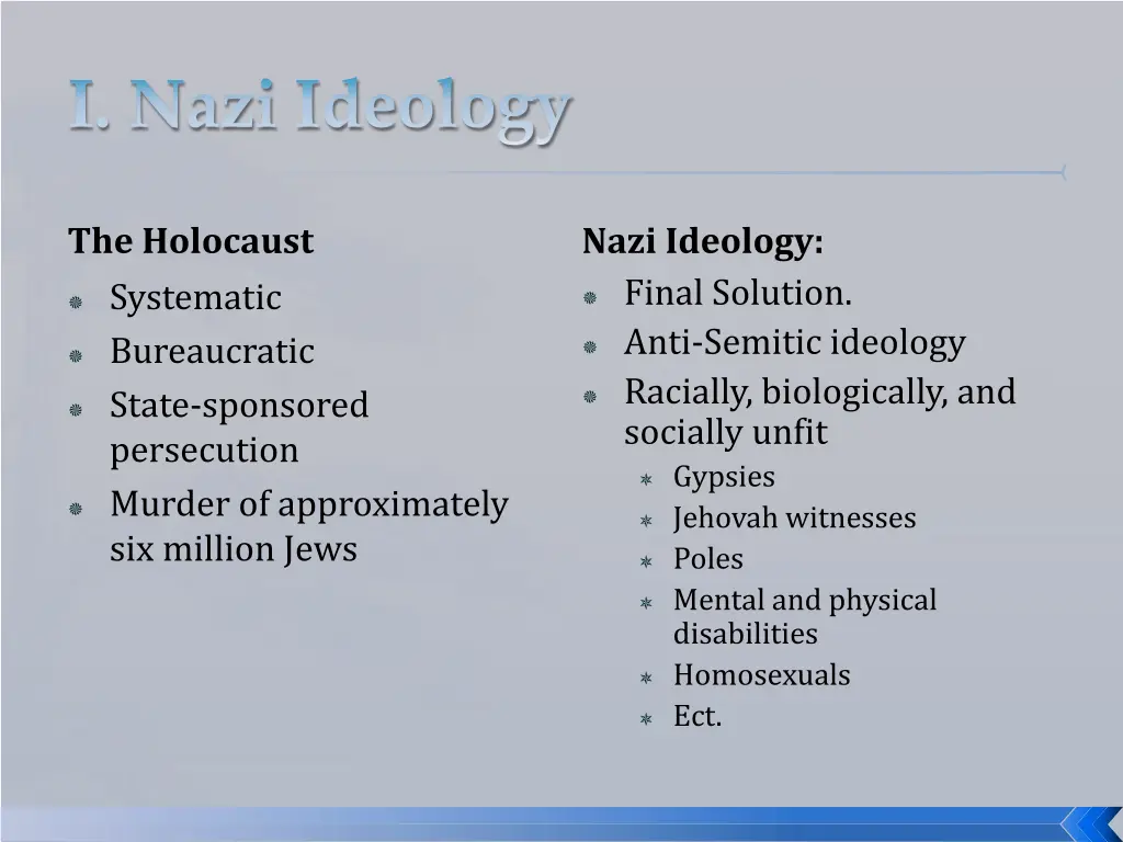 the holocaust