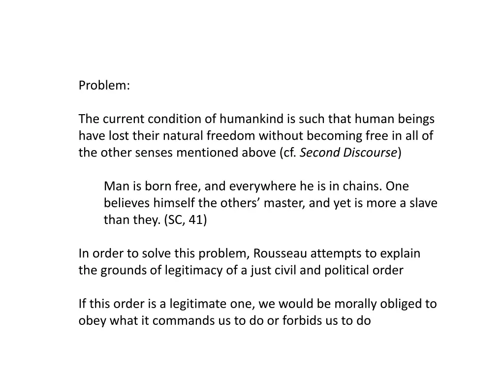 problem