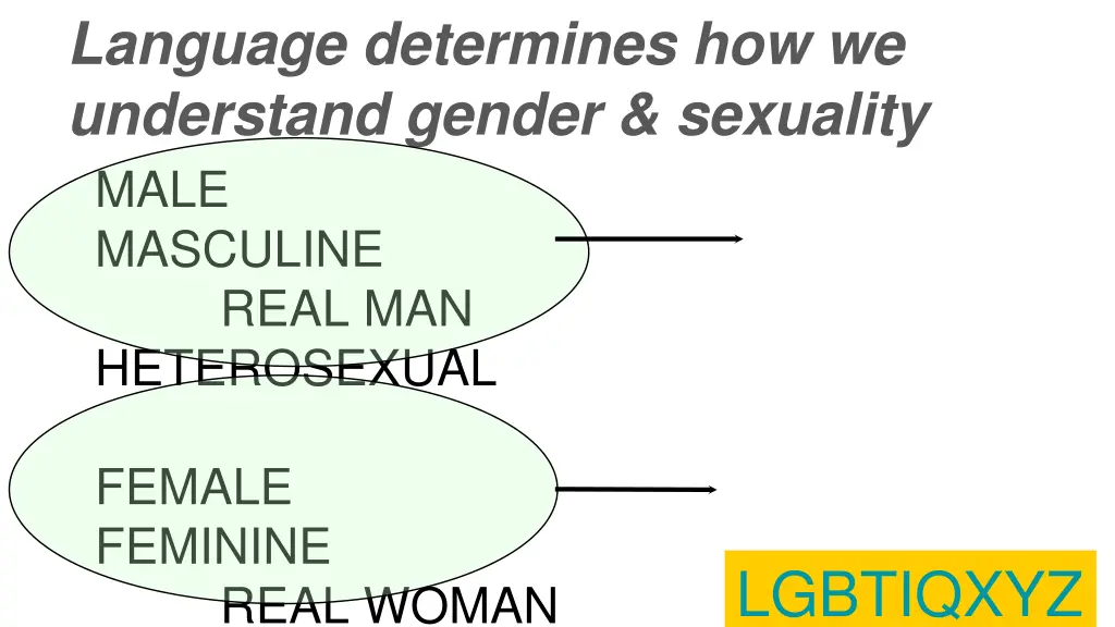 language determines how we understand gender