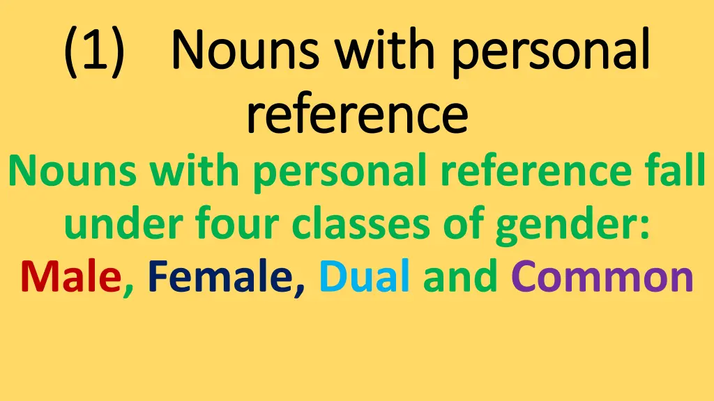 1 1 nouns with personal nouns with personal