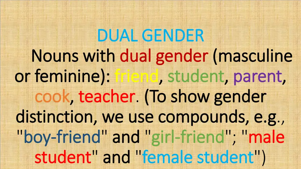 dual gender dual gender dual gender masculine
