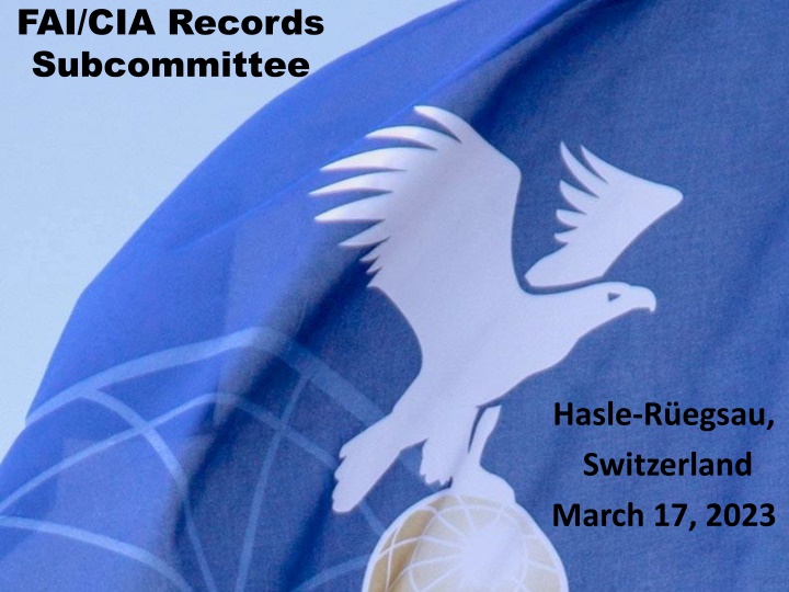 fai cia records subcommittee