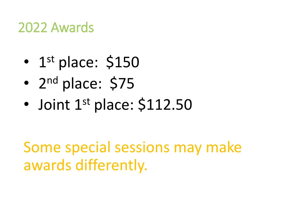 2022 awards 2022 awards
