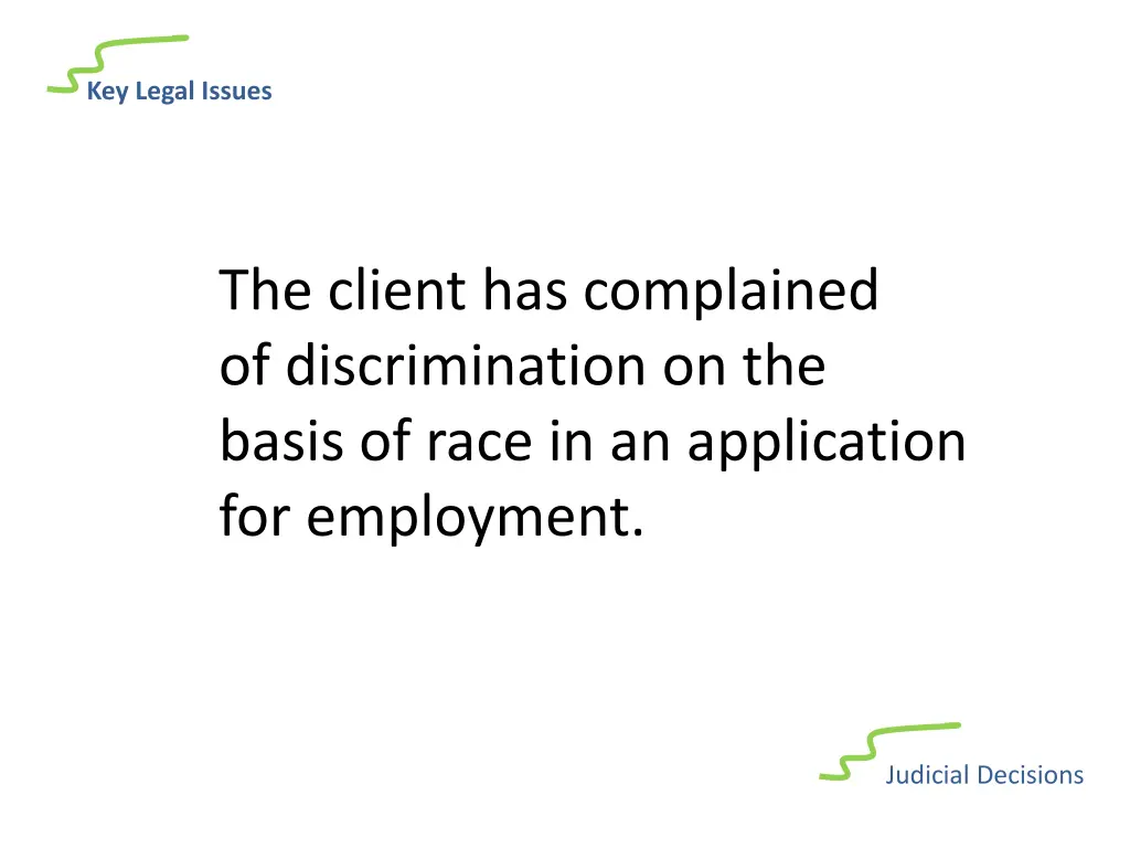 key legal issues 1
