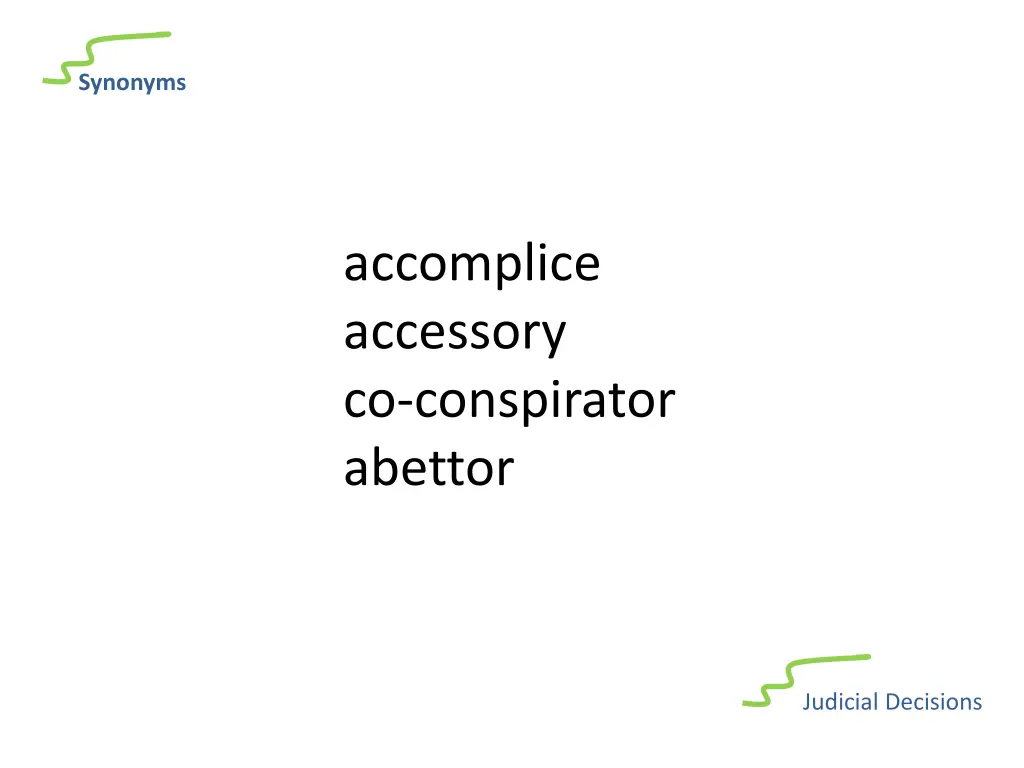 synonyms