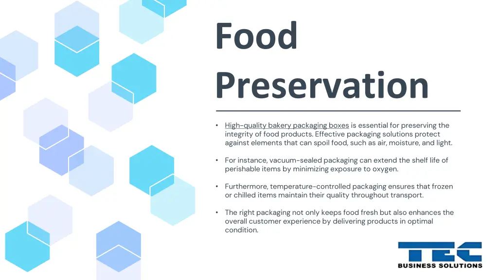 food preservation
