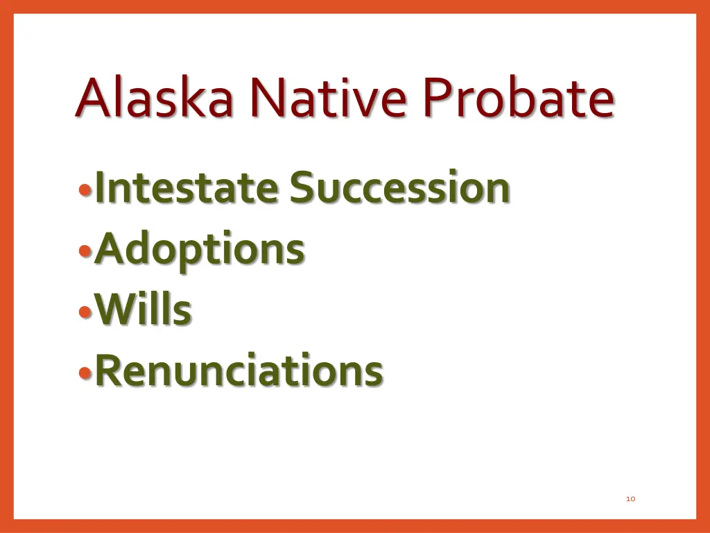 alaska native probate 1