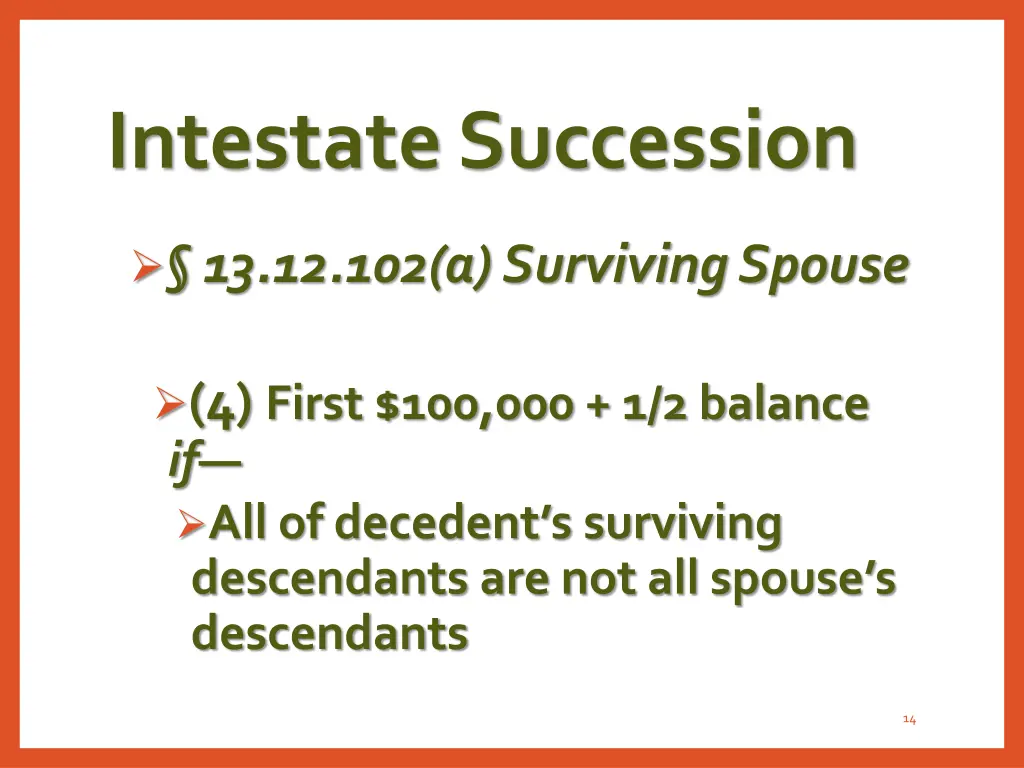 intestate succession 3