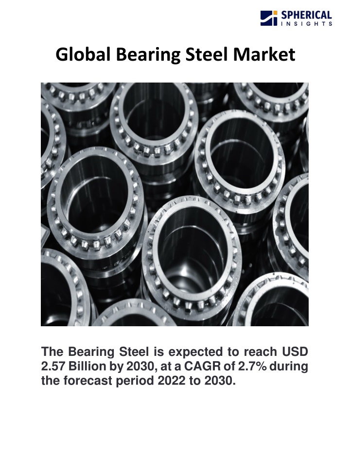 global bearing steel market