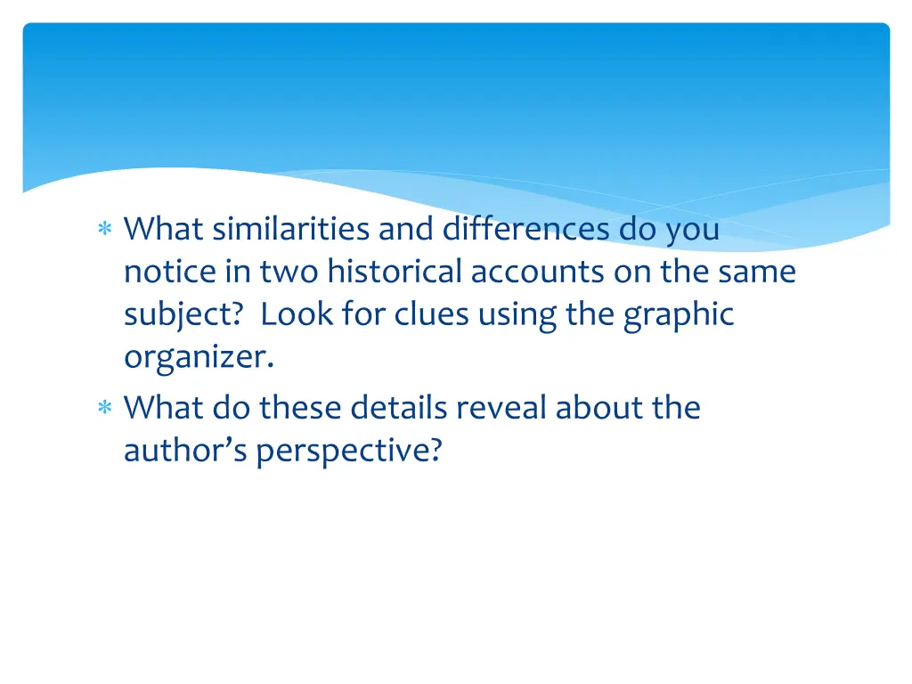 what similarities and differences do you notice
