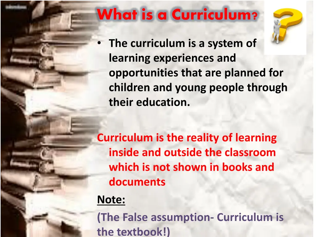 what is a curriculum