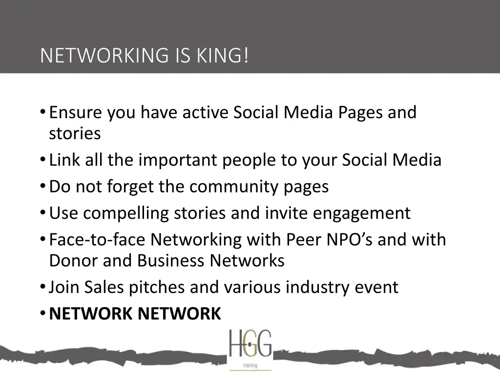 networking is king