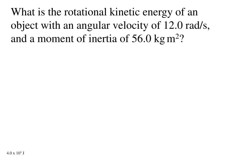 what is the rotational kinetic energy