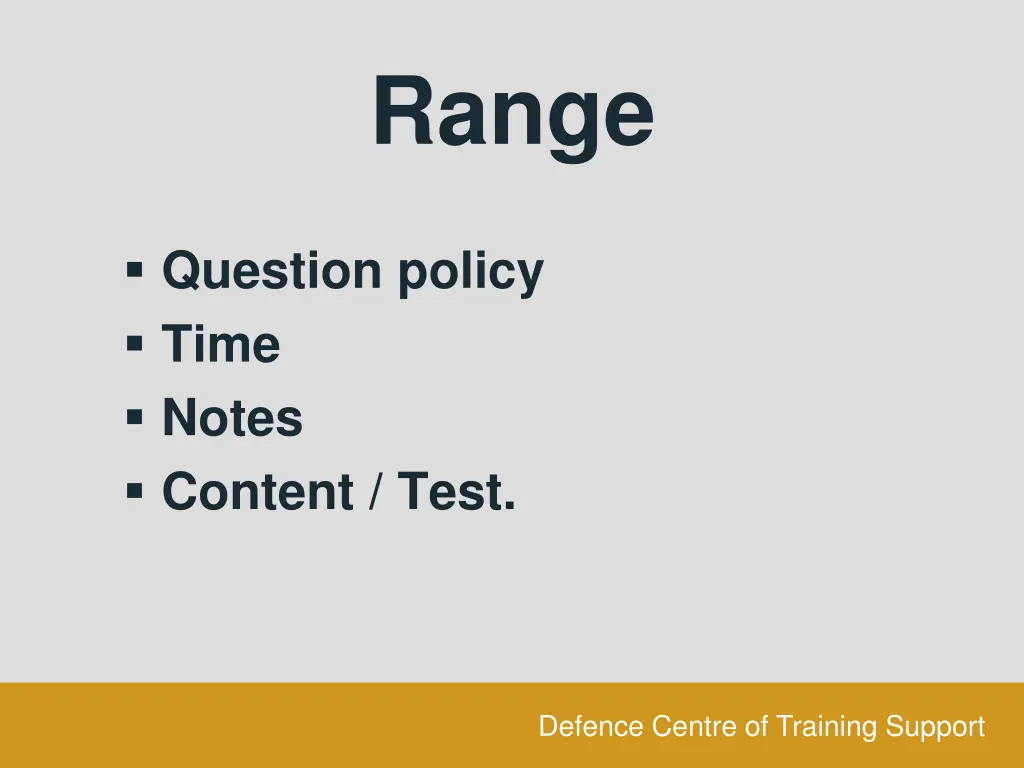 range