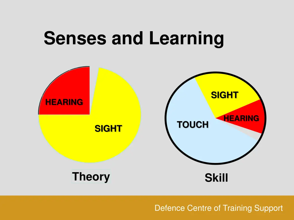 senses and learning