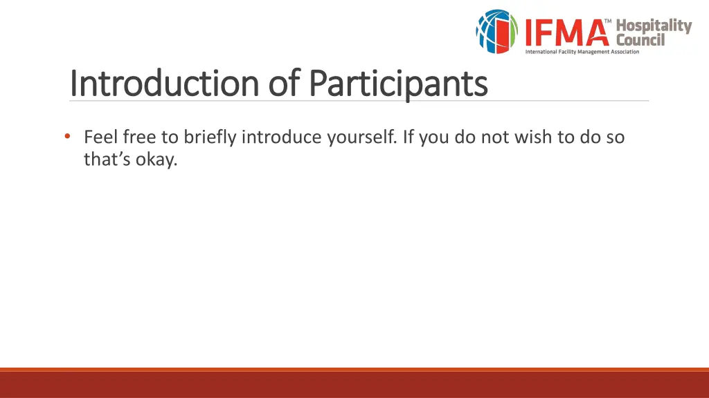 introduction of participants introduction