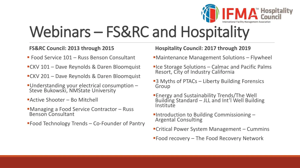 webinars webinars fs rc and hospitality