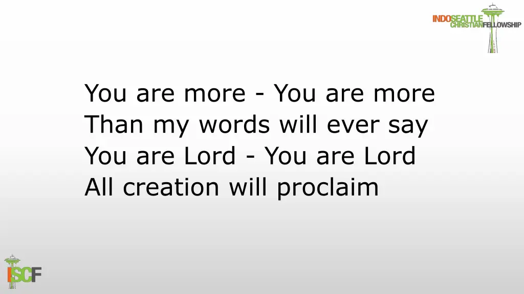you are more you are more than my words will ever
