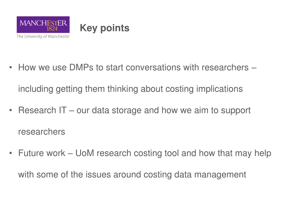 key points