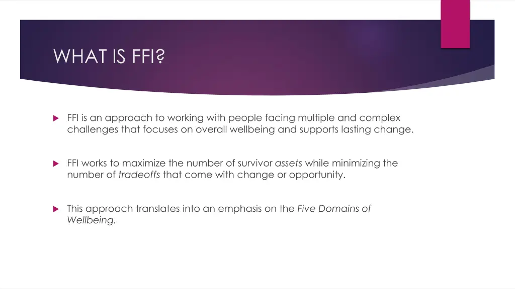 what is ffi