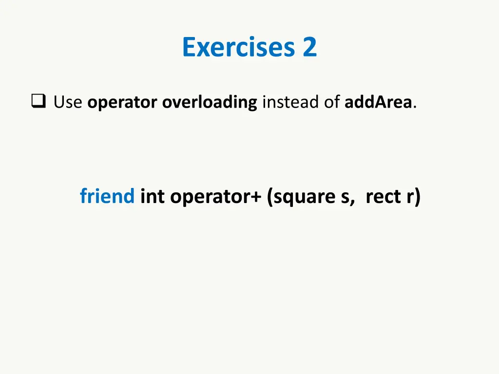 exercises 2