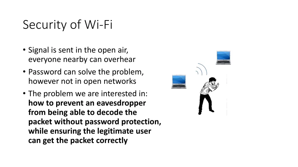 security of wi fi
