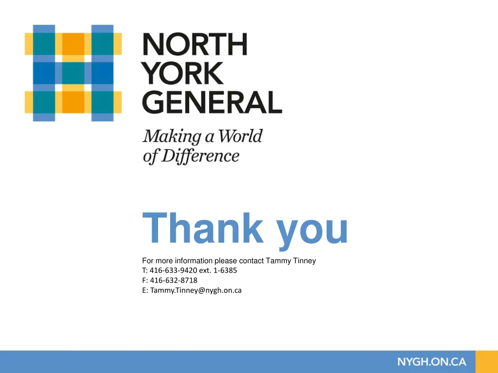 thank you for more information please contact