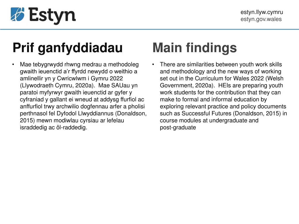 estyn llyw cymru estyn gov wales 11