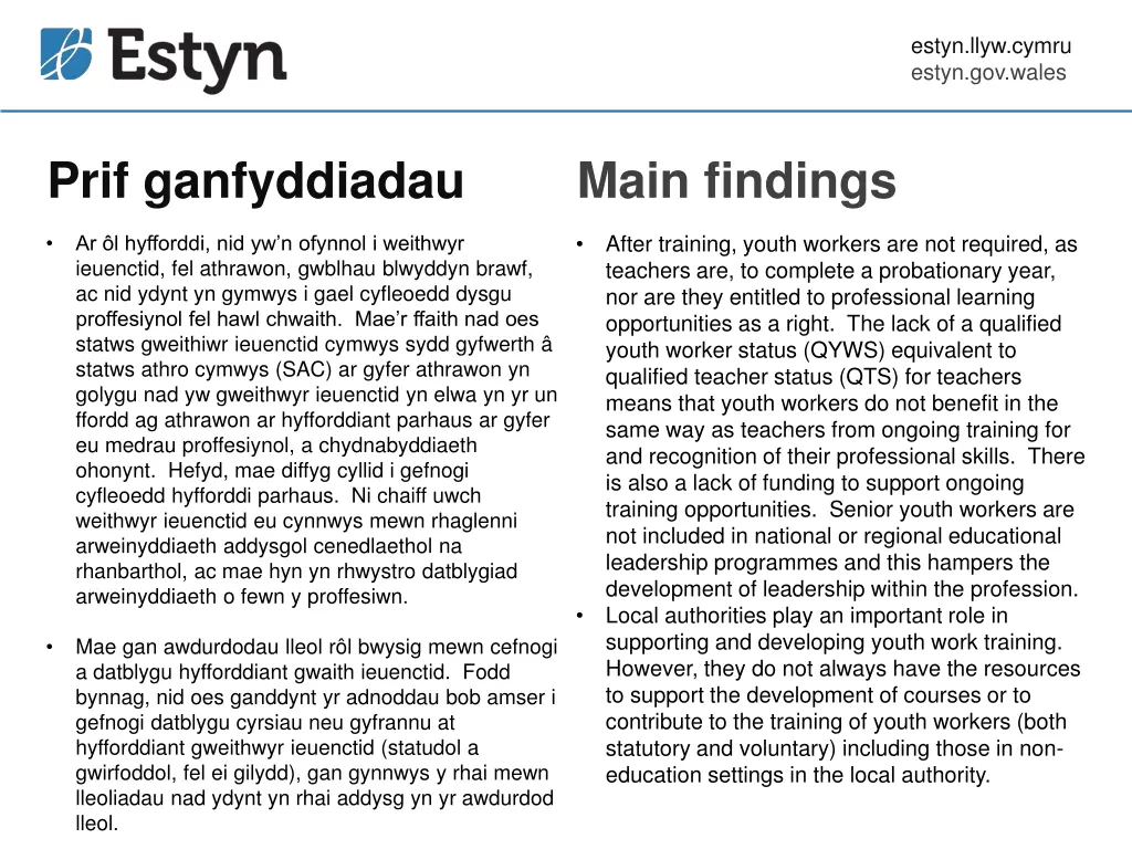 estyn llyw cymru estyn gov wales 15