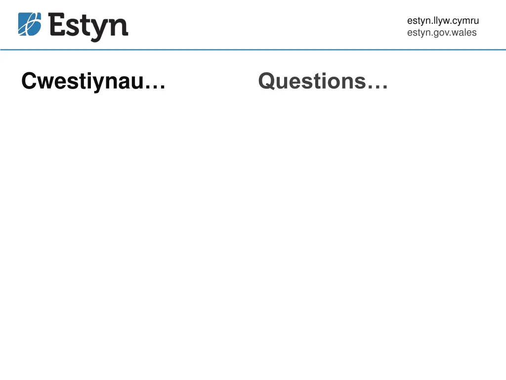 estyn llyw cymru estyn gov wales 21