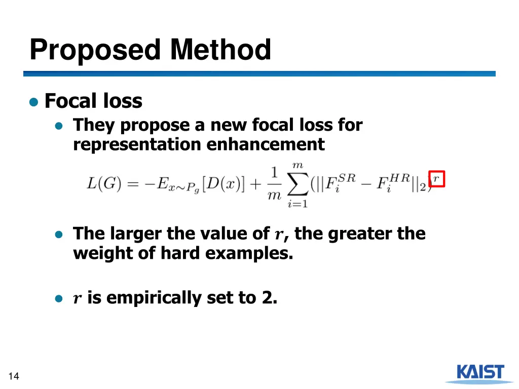 proposed method 6
