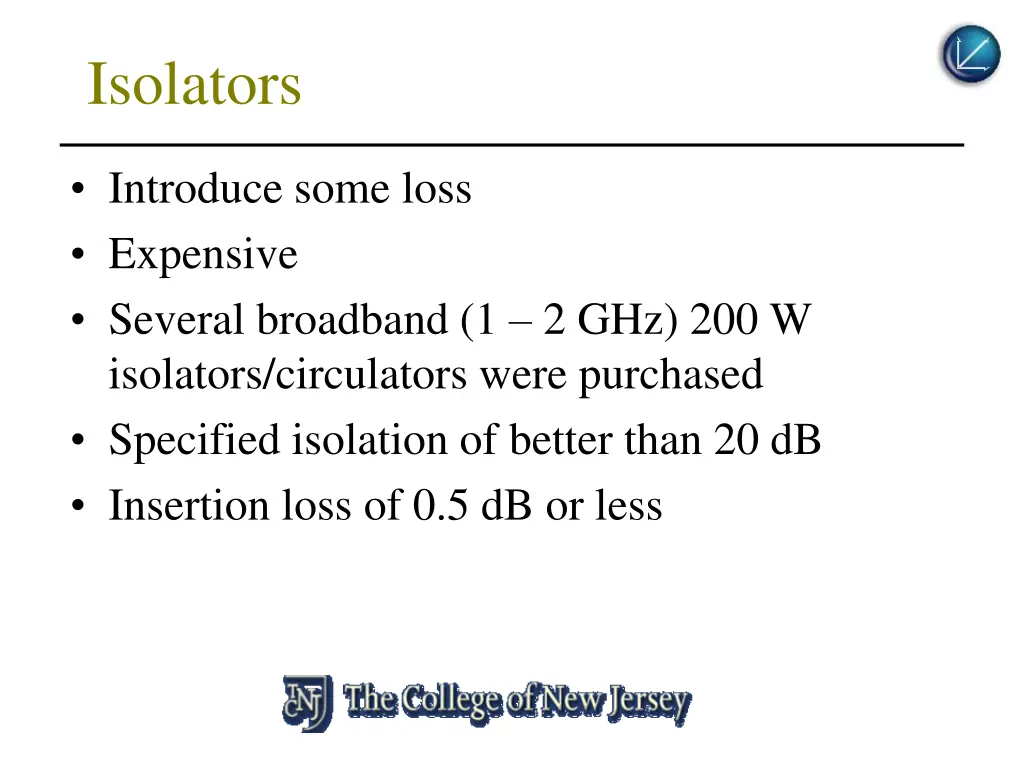 isolators