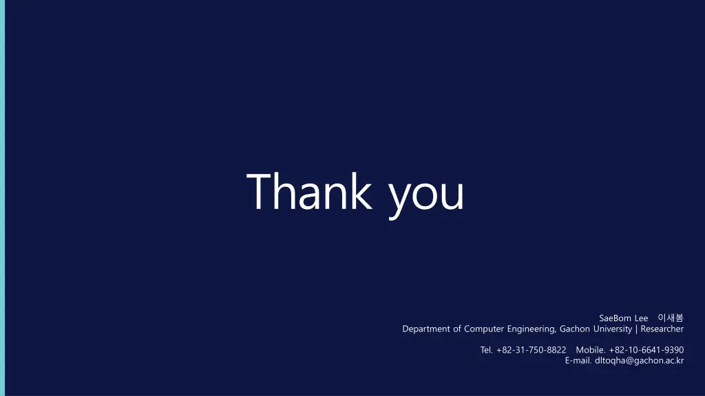 thank you