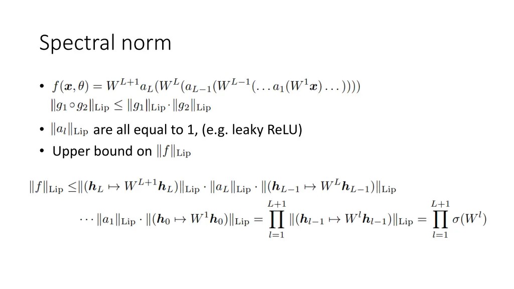 spectral norm 1