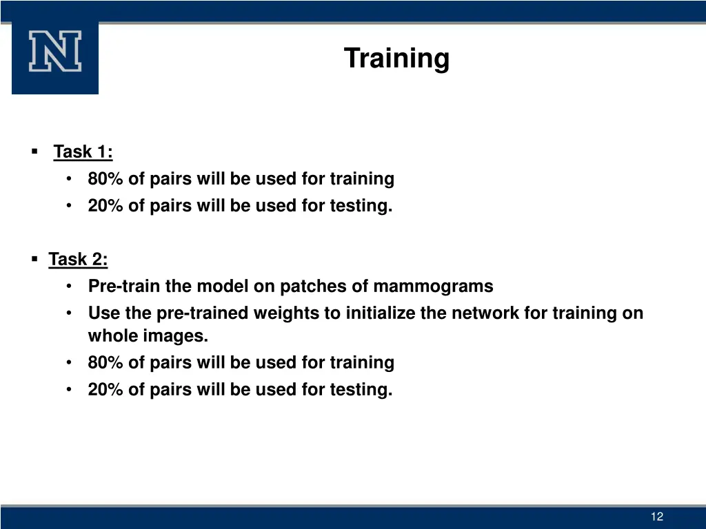 training