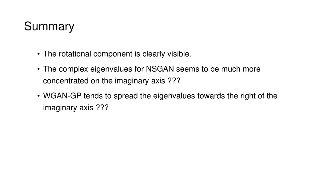 summary