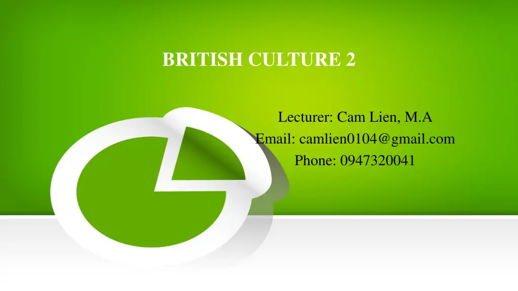british culture 2