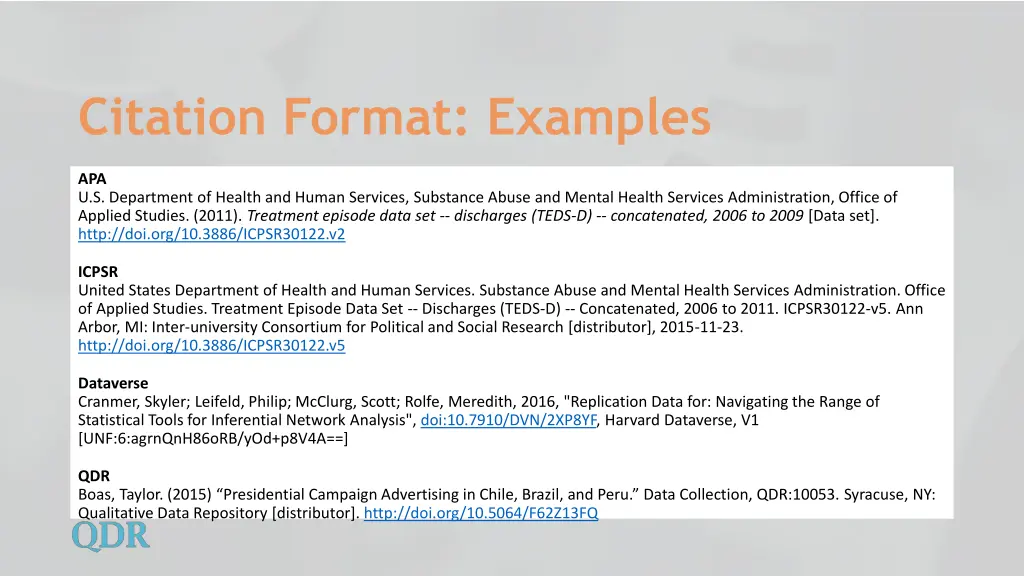 citation format examples