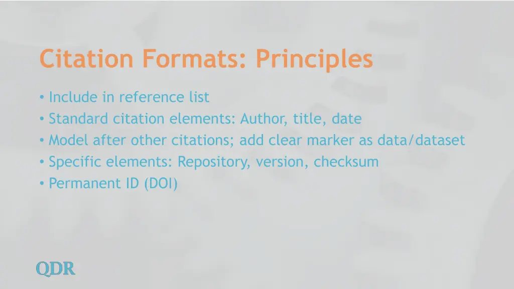 citation formats principles