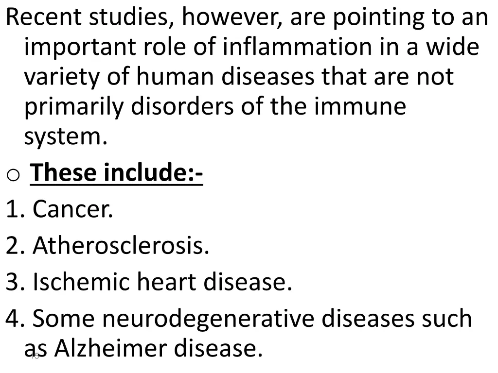 recent studies however are pointing