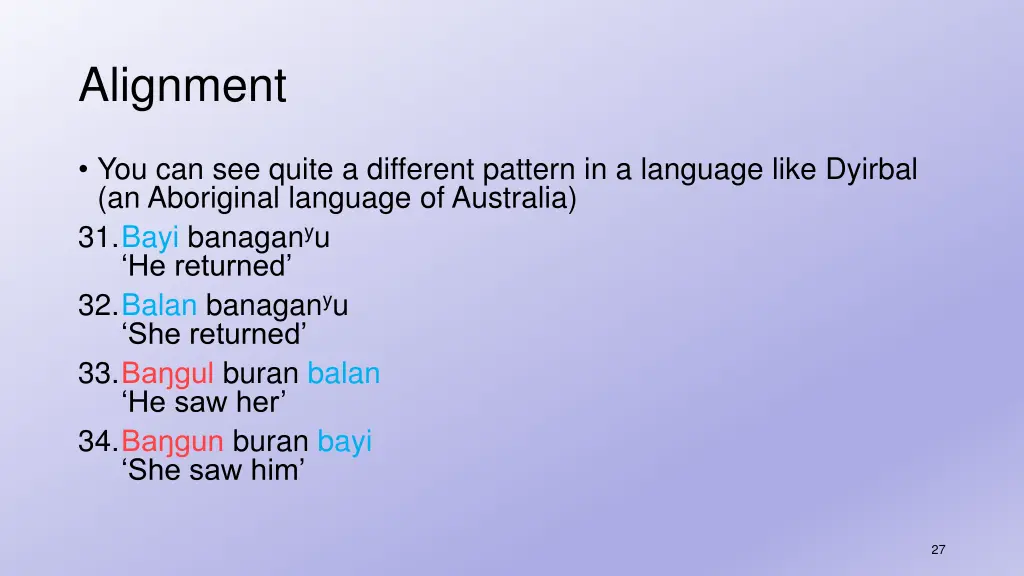 alignment 3