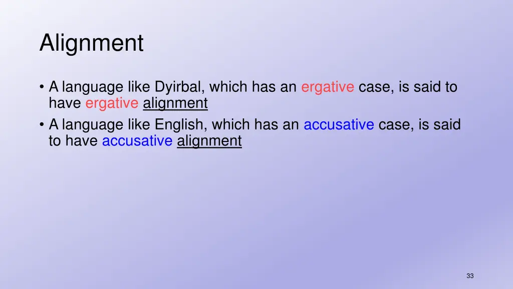 alignment 8
