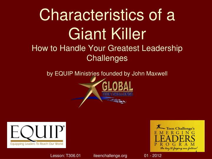 characteristics of a giant killer how to handle