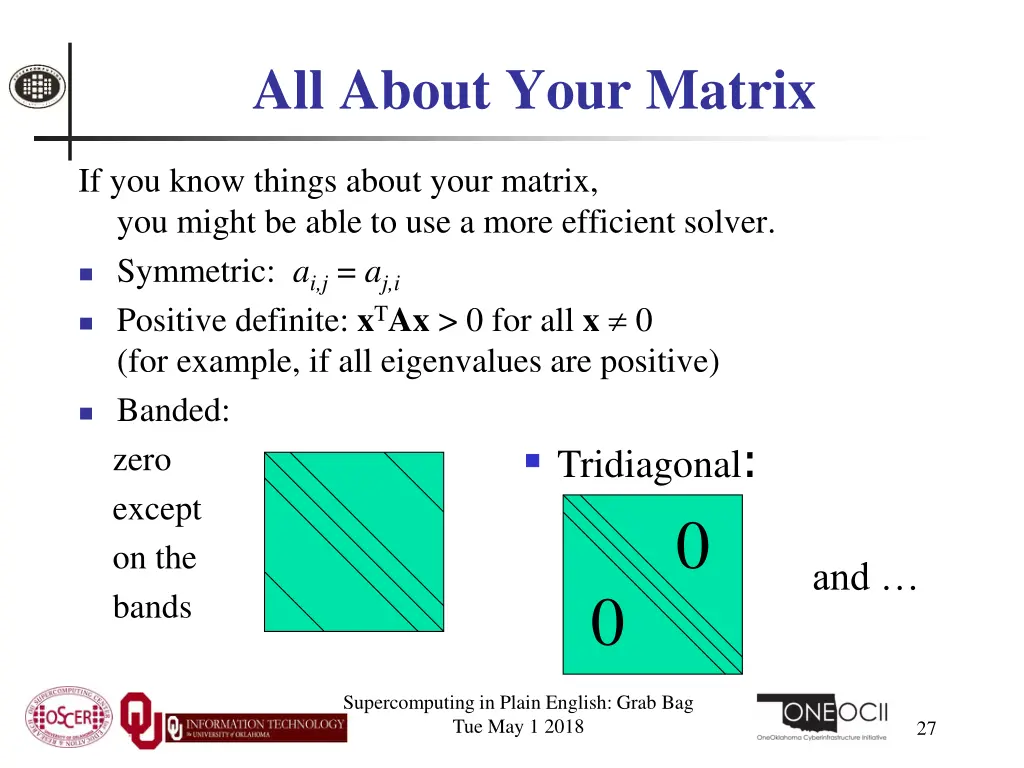 all about your matrix